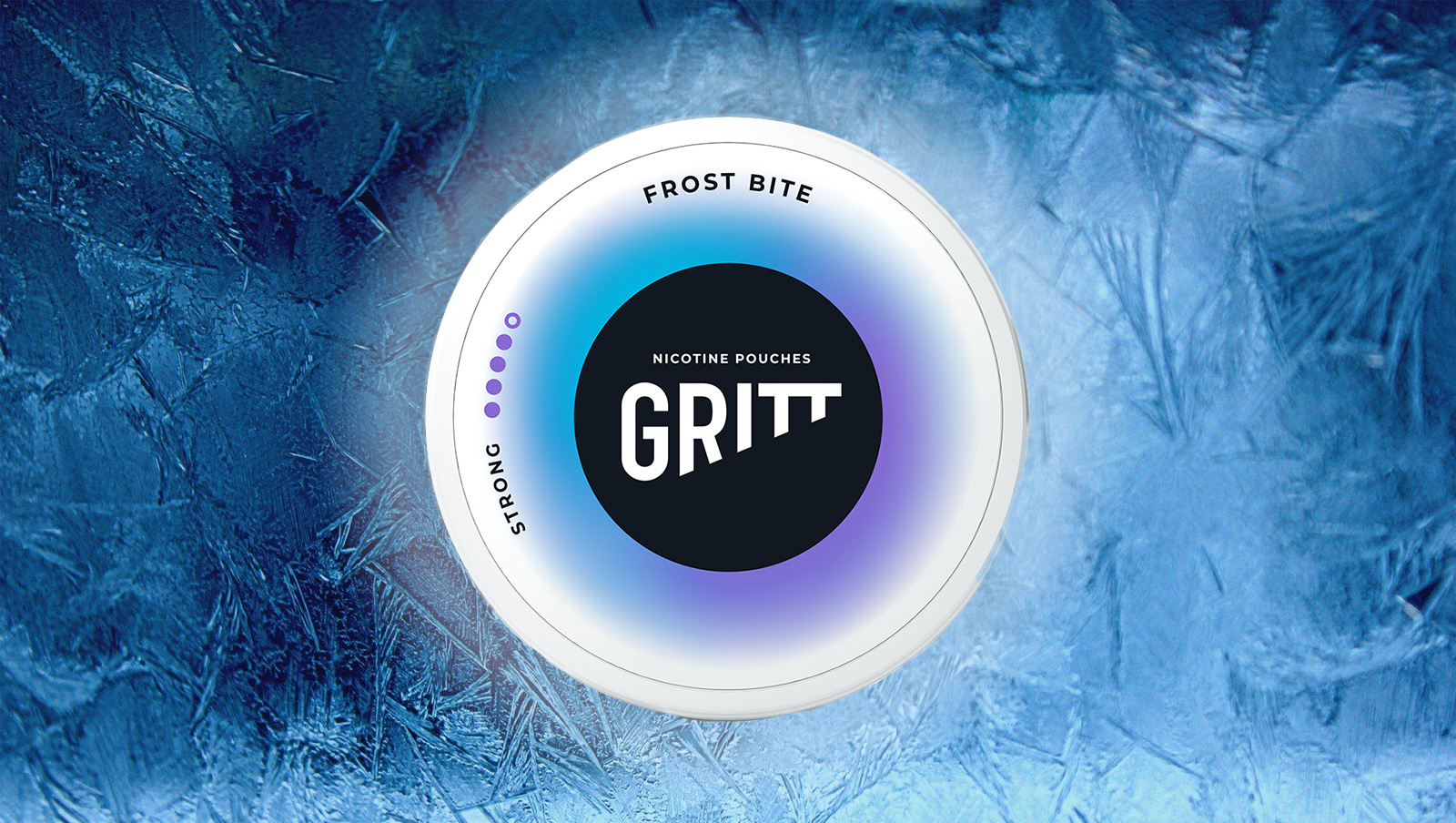 Experience the Refreshing Chill of GRITT Frost Bite Nicotine Pouches