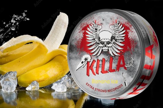 Introducing KILLA Banana Ice Nicotine Pouches