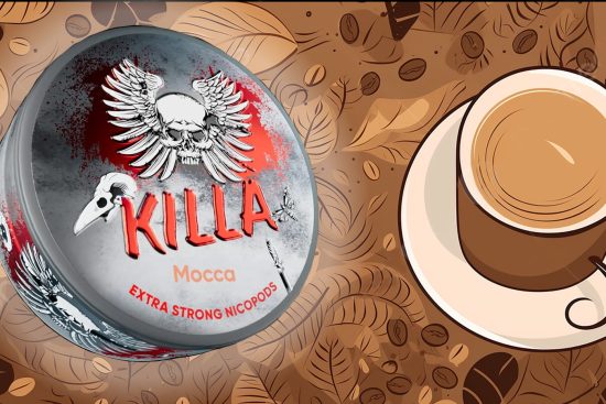 Indulge in Rich Flavor with KILLA Mocca Nicotine Pouches