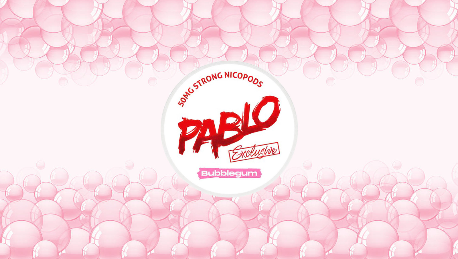 Introducing PABLO Exclusive Bubblegum: A Flavorful Nicotine Experience